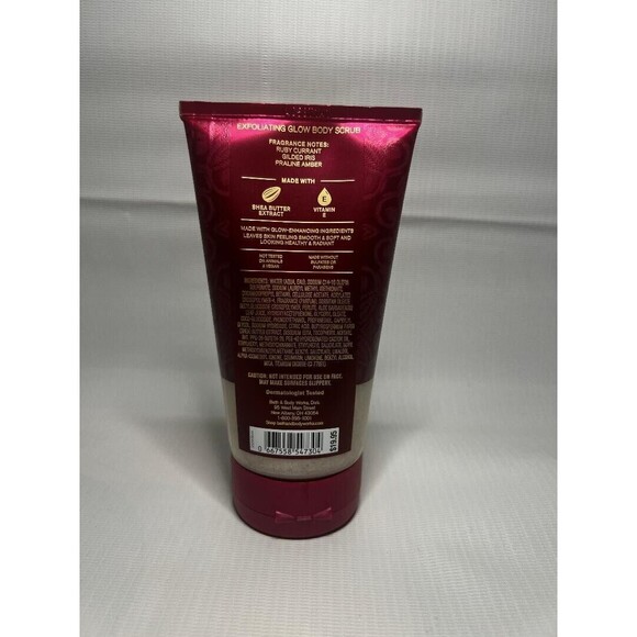 Bath & Body Works Hydration Lotion & Exfoliating Body Scrub 8 oz Shea Gift Set - Picture 7 of 8